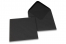 Coloured greeting card envelopes - black, 155 x 155 mm | Bestbuyenvelopes.ie