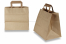 Paper carrier bags with folded handles - brown 260 x 175 x 245 mm | Bestbuyenvelopes.ie