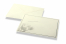 Mourning envelopes - Cream + white tulip | Bestbuyenvelopes.ie
