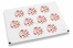 Christmas envelope seals - Christmas decoration red | Bestbuyenvelopes.ie
