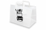 Paper take-away bags - white + delivery | Bestbuyenvelopes.ie