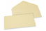 Coloured greeting card envelopes - camel, 110 x 220 mm | Bestbuyenvelopes.ie