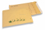 Brown Christmas bubble envelopes - Sleigh green | Bestbuyenvelopes.ie