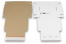 Folding post boxes with seal strip - white | Bestbuyenvelopes.ie