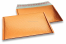 ECO metallic bubble envelopes - orange 235 x 325 mm | Bestbuyenvelopes.ie