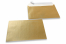 Gold coloured mother-of-pearl envelopes - 162 x 229 mm | Bestbuyenvelopes.ie