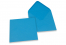 Coloured greeting card envelopes - ocean blue, 155 x 155 mm | Bestbuyenvelopes.ie