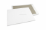 Board-backed envelopes - 400 x 500 mm, 120 gr white kraft front, 700 gr grey duplex back, no glue / no stripclosure | Bestbuyenvelopes.ie