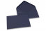 Coloured greeting card envelopes - dark blue, 125 x 175 mm | Bestbuyenvelopes.ie