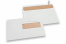 Window envelopes offwhite, 156 x 220 mm (EA5), window right 40 x 110 mm, window position 15 mm from the right side and 66 mm from the bottom, 90gsm, approx. 7g. per unit  | Bestbuyenvelopes.ie