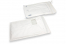 White air-cushioned envelopes with window - 225 x 340 mm, window on left 55 x 90 mm, window position 15 mm from the leftside and 70 mm from the top | Bestbuyenvelopes.ie
