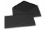 Coloured greeting card envelopes - black, 110 x 220 mm | Bestbuyenvelopes.ie