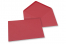 Coloured greeting card envelopes - red, 133 x 184 mm | Bestbuyenvelopes.ie