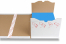 Book packaging - place the book in the package - white | Bestbuyenvelopes.ie