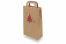 Christmas paper carrier bags brown - Christmas tree red | Bestbuyenvelopes.ie