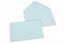 Coloured greeting card envelopes - light blue, 125 x 175 mm | Bestbuyenvelopes.ie