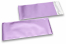 Lilac coloured matt metallic foil envelopes - 110 x 220 mm | Bestbuyenvelopes.ie