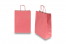 Paper carrier bags with twisted handles - red velvet, 260 x 120 x 350 mm, 90 gsm | Bestbuyenvelopes.ie
