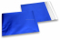 Dark blue coloured matt metallic foil envelopes - 165 x 165 mm | Bestbuyenvelopes.ie