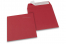 Dark red coloured paper envelopes - 160 x 160 mm | Bestbuyenvelopes.ie