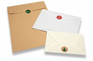 Christmas envelope seals | Bestbuyenvelopes.ie