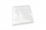 Transparent plastic envelopes 160 x 160 mm | Bestbuyenvelopes.ie