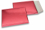 ECO metallic bubble envelopes - red 180 x 250 mm | Bestbuyenvelopes.ie