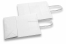 Paper carrier bags with twisted handles - white, 180 x 80 x 220 mm, 90 gr | Bestbuyenvelopes.ie