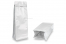 Flat bottom pouches - white, 2000 ml / 1000 grams ground coffee | Bestbuyenvelopes.ie