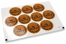 Baptism envelope seals - mi bautizo brown with black wreath | Bestbuyenvelopes.ie