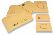 Brown Christmas bubble envelopes | Bestbuyenvelopes.ie