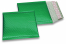 ECO metallic bubble envelopes - green 165 x 165 mm | Bestbuyenvelopes.ie
