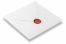 Wax seals - Rose on envelope | Bestbuyenvelopes.ie