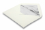 Lined ivory white envelopes - silver lined | Bestbuyenvelopes.ie