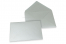 Coloured greeting card envelopes - silver metallic, 114 x 162 mm | Bestbuyenvelopes.ie