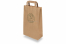 Christmas paper carrier bags brown - Snowman green | Bestbuyenvelopes.ie
