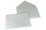 Coloured greeting card envelopes - silver metallic, 162 x 229 mm | Bestbuyenvelopes.ie