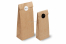 Block bottom paper bags - with stickers | Bestbuyenvelopes.ie
