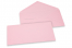 Coloured greeting card envelopes - light pink, 110 x 220 mm | Bestbuyenvelopes.ie