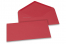Coloured greeting card envelopes - red, 110 x 220 mm | Bestbuyenvelopes.ie