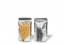 Stand up pouches metallic transparent - silver metallic, 110 x 185 x 70 mm - 250 ml | Bestbuyenvelopes.ie