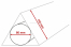 Triangle Tubes TriStar: 610 x ø 80 mm / 715 x ø 80 mm / 860 x ø 80 mm | Bestbuyenvelopes.ie