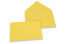 Coloured greeting card envelopes - buttercup yellow, 114 x 162 mm | Bestbuyenvelopes.ie
