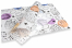 Easter themed tissue paper - black with colours | Bestbuyenvelopes.ie