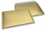 ECO matt metallic bubble envelopes - gold 235 x 325 mm | Bestbuyenvelopes.ie
