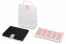 Elongated Christmas seals - Candy canes | Bestbuyenvelopes.ie