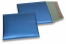 ECO matt metallic bubble envelopes - dark blue 165 x 165 mm | Bestbuyenvelopes.ie