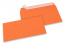 Orange coloured paper envelopes - 110 x 220 mm | Bestbuyenvelopes.ie