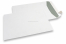 White paper envelopes, 229 x 324 mm (C4), 120 gram, strip closure, weight each approx. 16 g. | Bestbuyenvelopes.ie