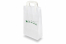 Christmas paper carrier bags white - Sleigh green | Bestbuyenvelopes.ie